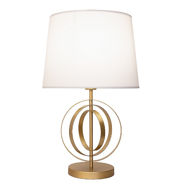 Base Abajur Monde Metal Dourado (D)24Cm (A)40Cm | GL004G