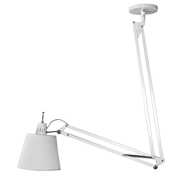 Pendente Scope Branco (D)25Cm (A)142Cm 1xE27 | HU1002W