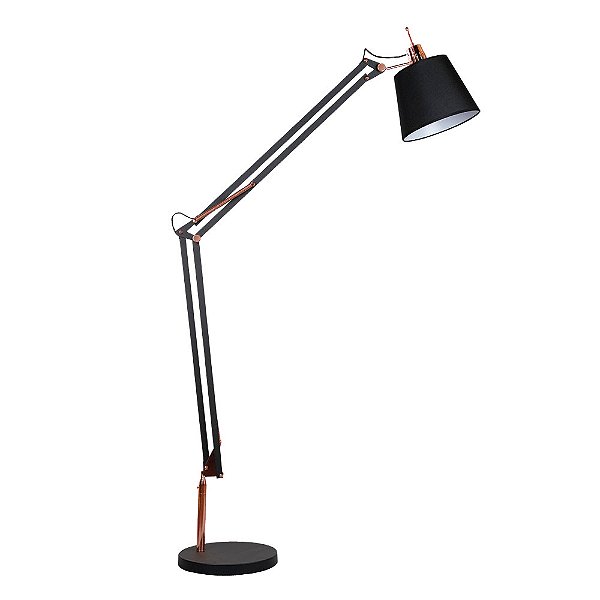 Coluna Scope Cobre E Preto (D)30Cm (A)182Cm | HU4002B