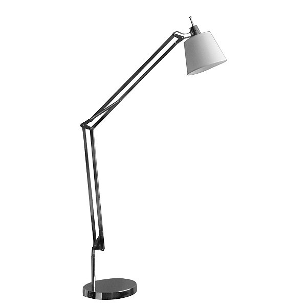 Coluna Scope Cromado E Branco (D)32Cm (A)182Cm | HU4002C