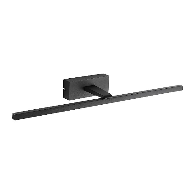 Arandela Linea Preto 8W 3000K 46cm x 6cm | JH002B
