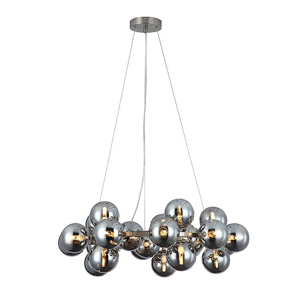 Pendente Halo Niquelado Cromado (D)69.5Cm 25Xg9 | JO005NK