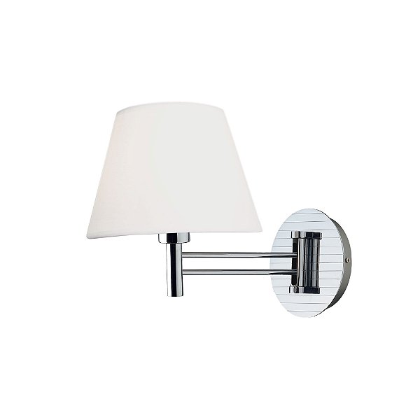Arandela Lettura Cromado 16cm X 39cm X 32cm | KD1939