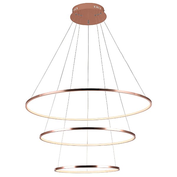 Pendente Birdie Rose Gold (D)80/60/40Cm 3200K | KW002E