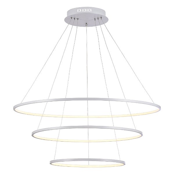 Pendente Birdie Branco (D)80/60/40Cm 3200K | KW002W