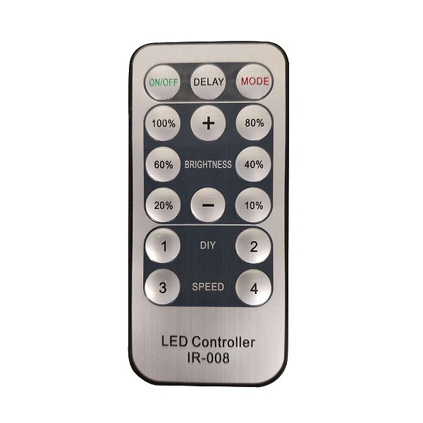 Dimer Com Controle Remoto Para Fitas Dimerizavel 220V Ip20 6A Max 500W