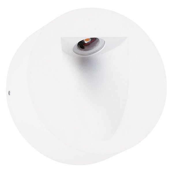 Balizador Risu Metal Branco 11Cm X 4,5Cm 3W | LZ024W