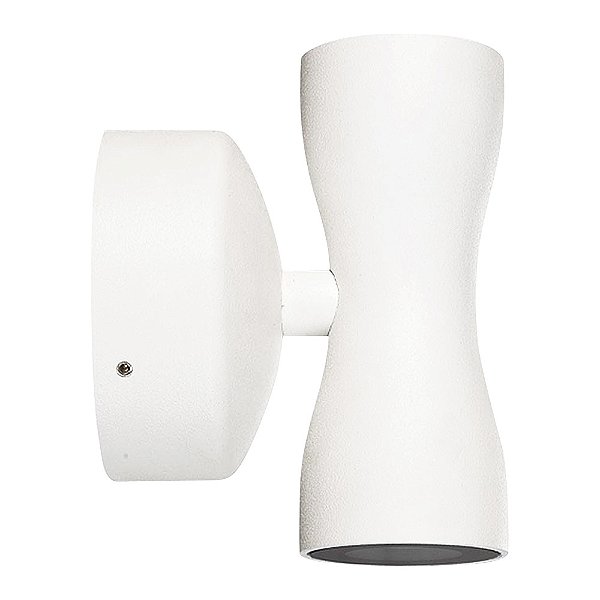Arandela Duet 12Cm 2x2,5W 127V / 220V Branco | NS1890W