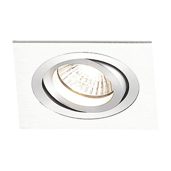 Spot Embutir Ecco Branco (C)9Cm (L)9Cm (A)5.8Cm  1Xgu10 Mr16 | NS5601B
