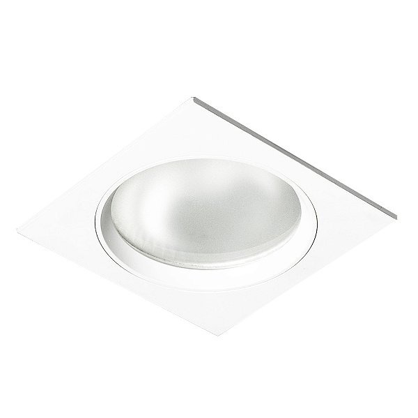 Spot Embutir Fit 1Xhalopin Bivolt Branco | NS5901B