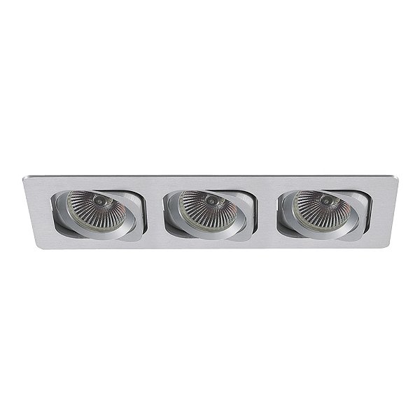 Spot Embutir Monet 3Xpar20 Bivolt Escovado | NS6203A