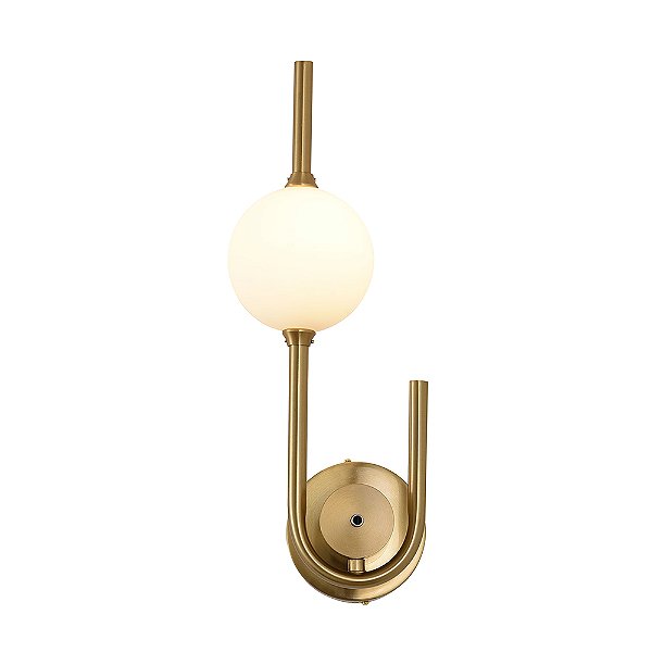Arandela Candy Dourado (C)45cm (L)16cm 10W 2700K | OC018