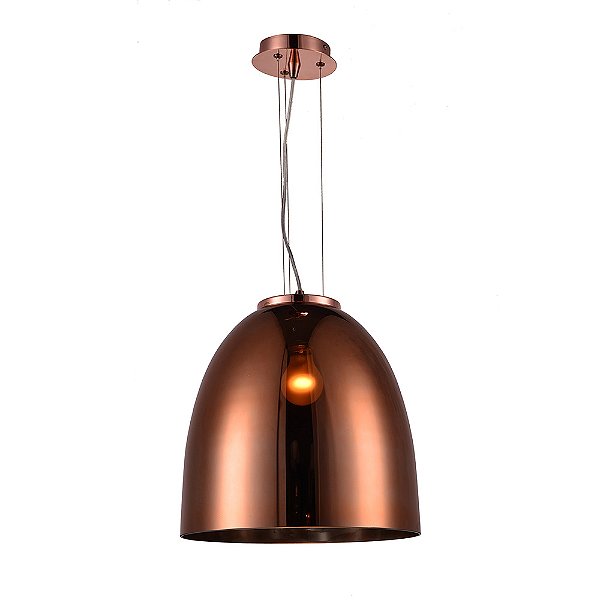 Pendente Song Cobre (D)40cm (A)40cm 1xE27 | OD020B
