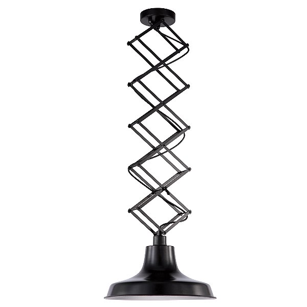 Pendente Tratto Preto (D)36cm (A)16.5cm 1xE27 | OP027