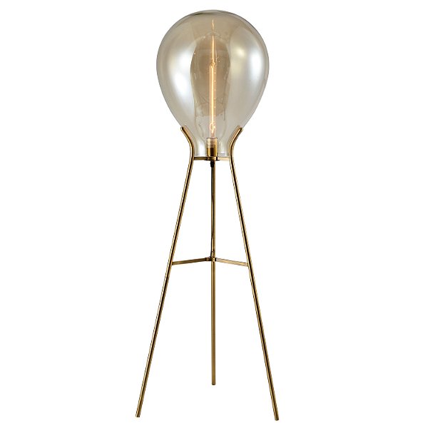 Coluna Caju Bronze E Conhaque (D)30Cm (A)154Cm | RZ004G