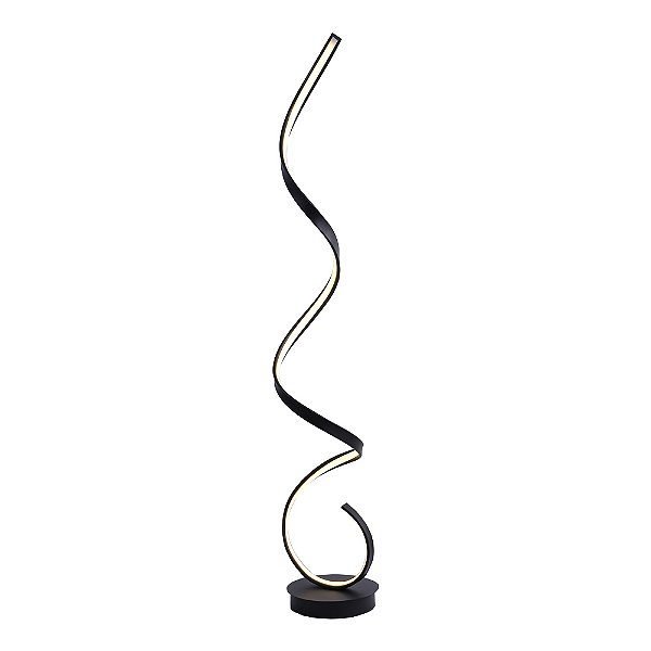 Coluna Fluire Preto (D)23Cm (A)140cm 30W 3000K | SB004B