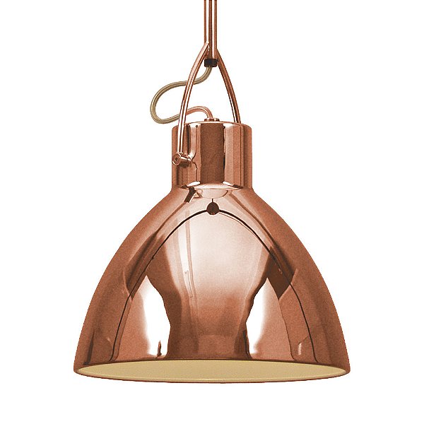 Pendente Clap Cobre Metal (D)22Cm (A)33Cm | SE8961A