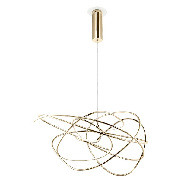 Pendente Ninho Dourado (D)62Cm 36W 3000K | WD017L