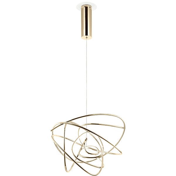 Pendente Ninho Dourado (D)41Cm 24W 3000K | WD017M