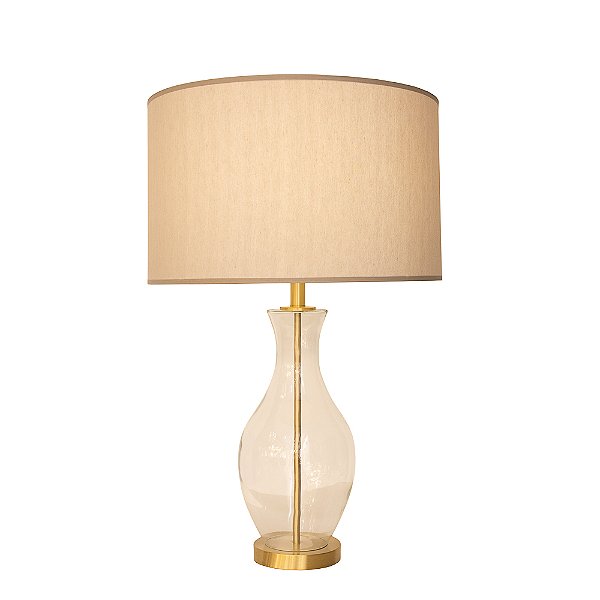 Base Abajur Veneto Vidro Soprado (D)20cm (A)54cm | WR002