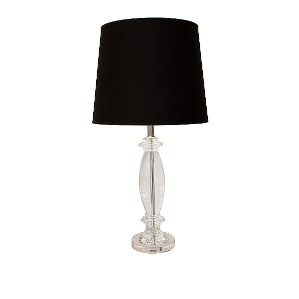 Base Abajur Scent Transparente (D)16Cm (A)53Cm | XL1339