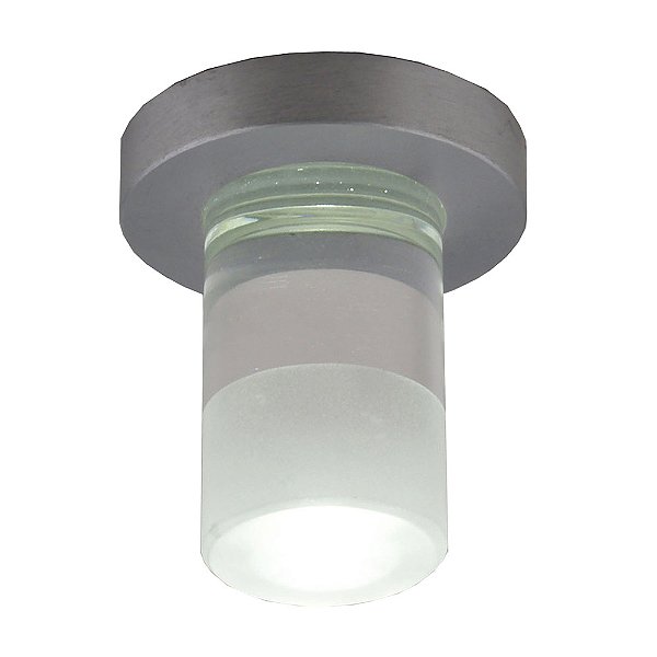 Spot Embutir Fine 1Xled Bivolt Cinza E Transparente | YD262RF