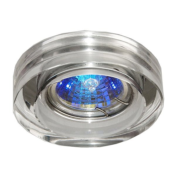Spot Embutir Shine 1Xminidicroica Bivolt Cromado E Transparente | YD756B