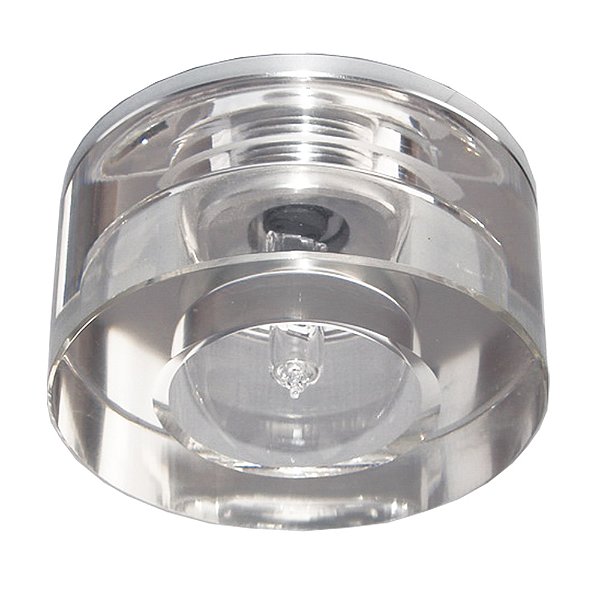 Spot Embutir  1xG4 Bivolt Cromado Transparente | YD765