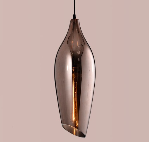 Pendente Arum Vidro Cobre Opus Ø145 x 400mm | DN38629
