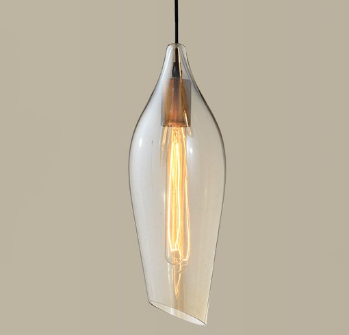 Pendente Arum Vidro Conhaque Opus Ø145 x 400mm | DN38612