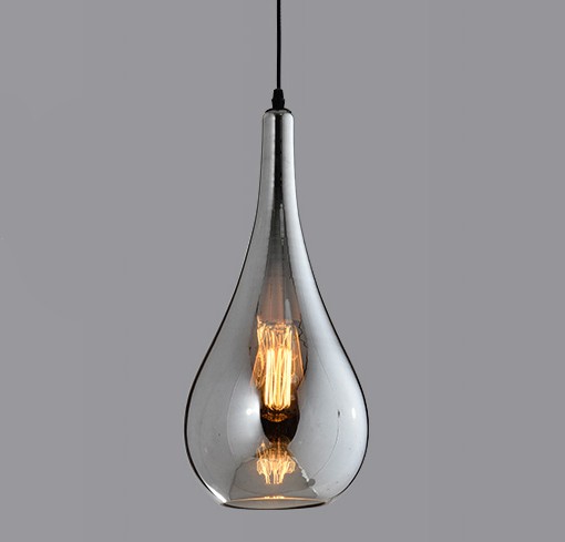 Pendente Lácrima Fumê Opus Ø200 x 420mm | DN38599