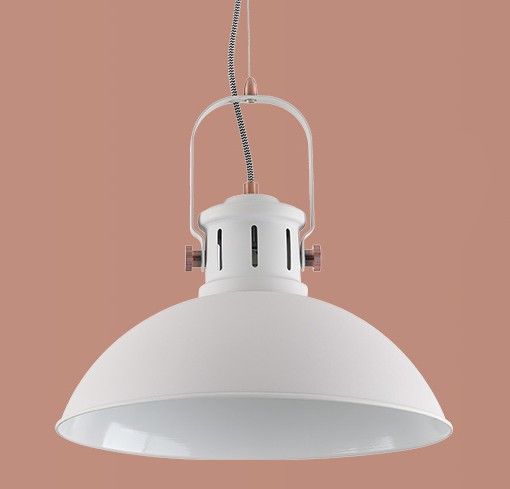 Pendente Gaspar Branco Opus Ø360 x 270mm | DN37653