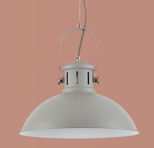 Pendente Gaspar Cinza Opus Ø360 x 270mm | DN37646
