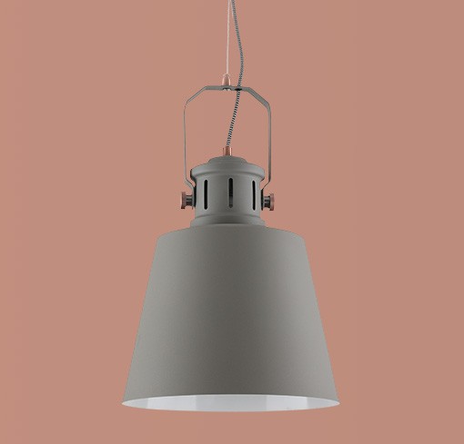 Pendente Balthasar Cinza Opus Ø275 x 395mm | DN37684