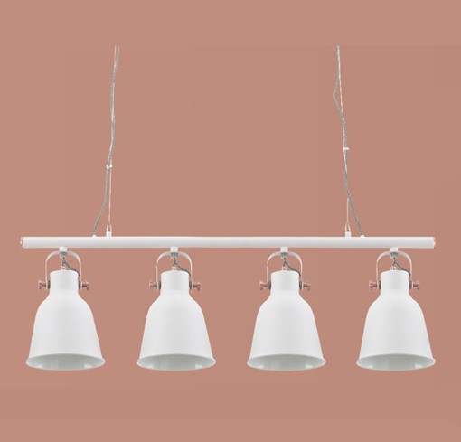 Pendente Pixar Opus DN 37622 Branco 865 x 331 x 160mm