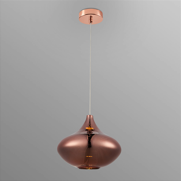 Pendente Led Cooper Cobre Opus (D)20cm | DN38292