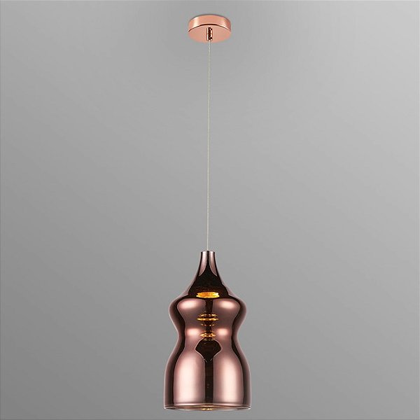 Pendente Led Cooper Cobre Opus Ø102 x 2000mm | DN34324