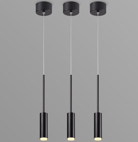 Pendente Led Match Opus DN37769 Preto