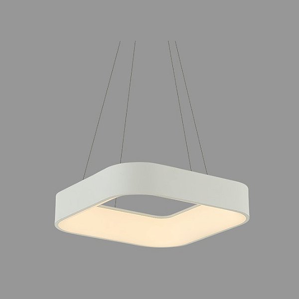 Pendente Led Square Branco Opus 450 x 2000 x 85mm | HM38087