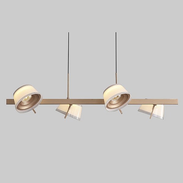 Pendente Led Cosmo Champagne Opus 800 x 342mm | DN39794