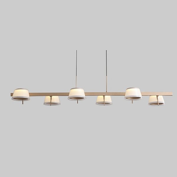 Pendente Led Cosmo Opus DN39800 Champagne  1200 x 342mm