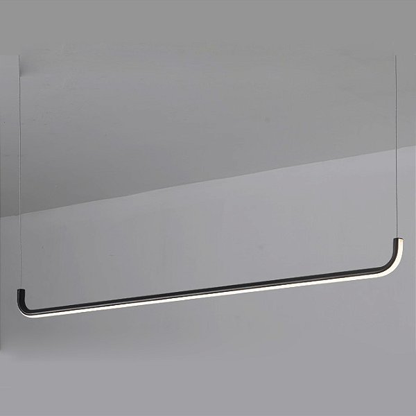 Pendente Led Hang Opus DN80853 Preto 900 x 60mm