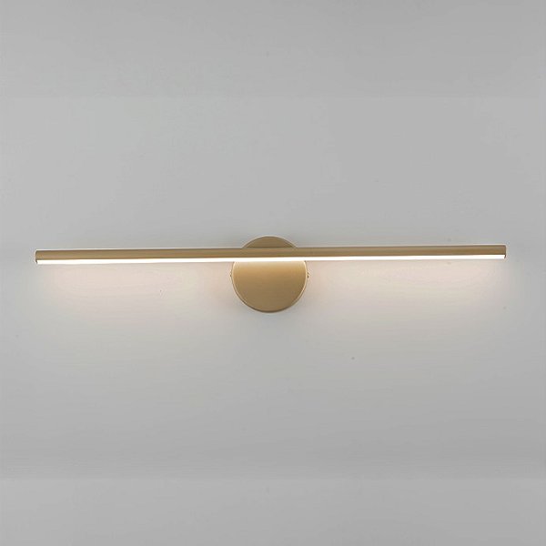 Arandela LED Hubble Dourado 3000k 600 x Ø100mm | DN82321