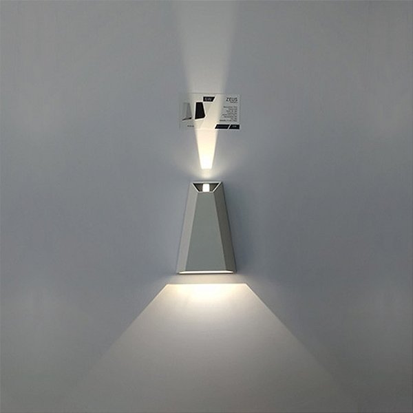 Arandela LED Zeus Branco 3000k 109 x 63 x 173mm | DN30296