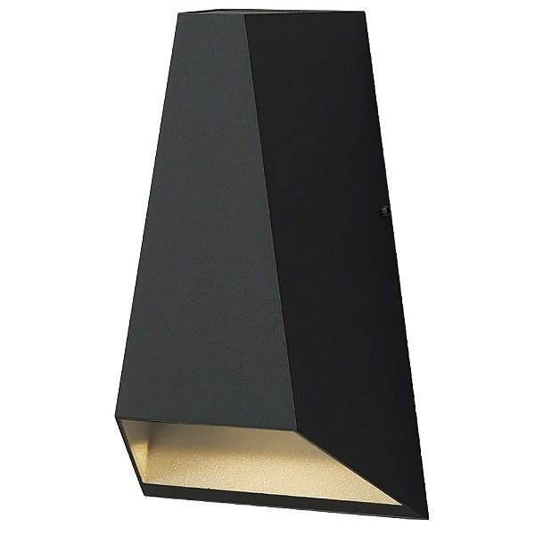 Arandela LED Zeus Preto 3000k 109 x 63 x 173mm | DN30821