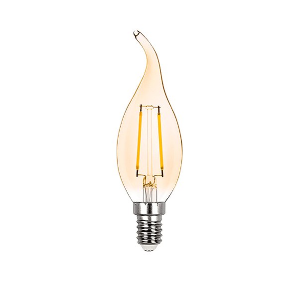Lâmpada Vela Chama Vintage Filamento 110v 2400K | STH6331/24