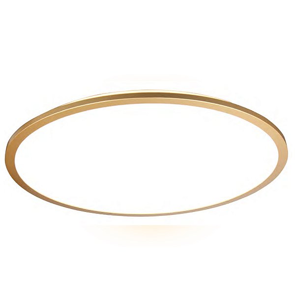 Plafon Flosi Dourado (D)60cm LED 60w | FLO1PS01DR060