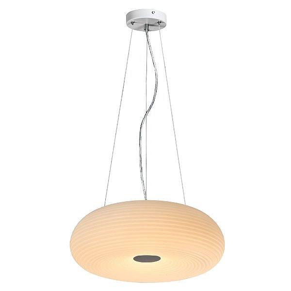 Pendente Pillow Branco (D)68cm (A)22cm Led 80W 3000K | PIL1PD01BR068