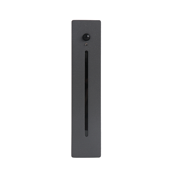 BALIZADOR RIFT com SENSOR PRESENÇA Preto (A)18,5CM 3000k
