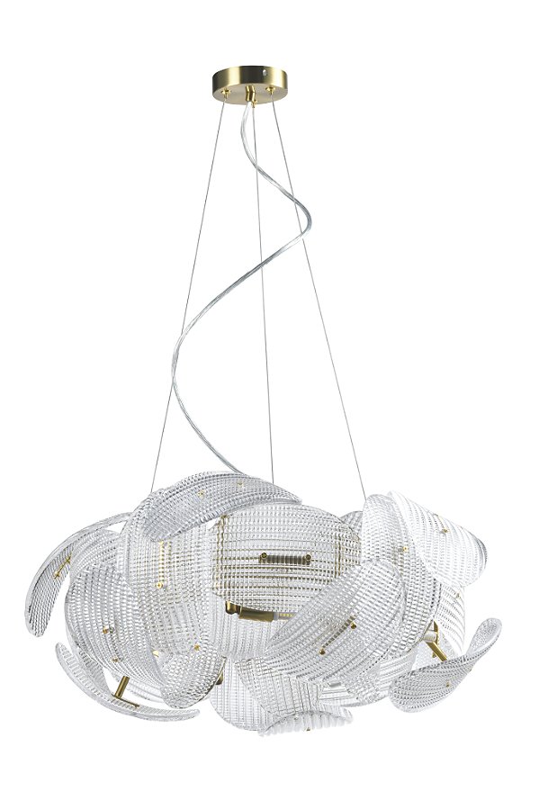 PENDENTE ALBERO VIDRO DOURADO (D)60CM IP20 |ALB1PD01TR10